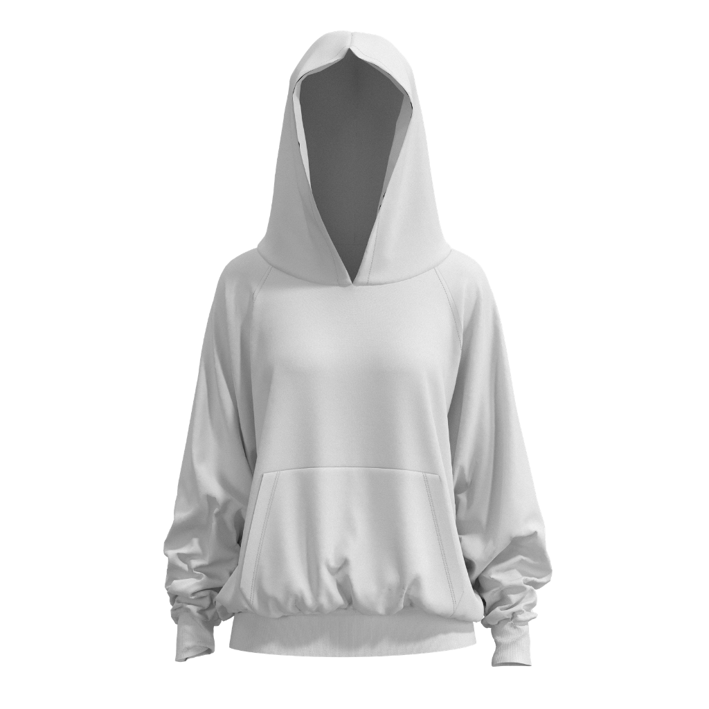 Hoodie Reglan Cropped