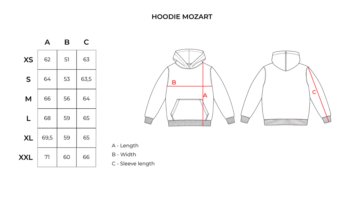 Hoodie Mozart